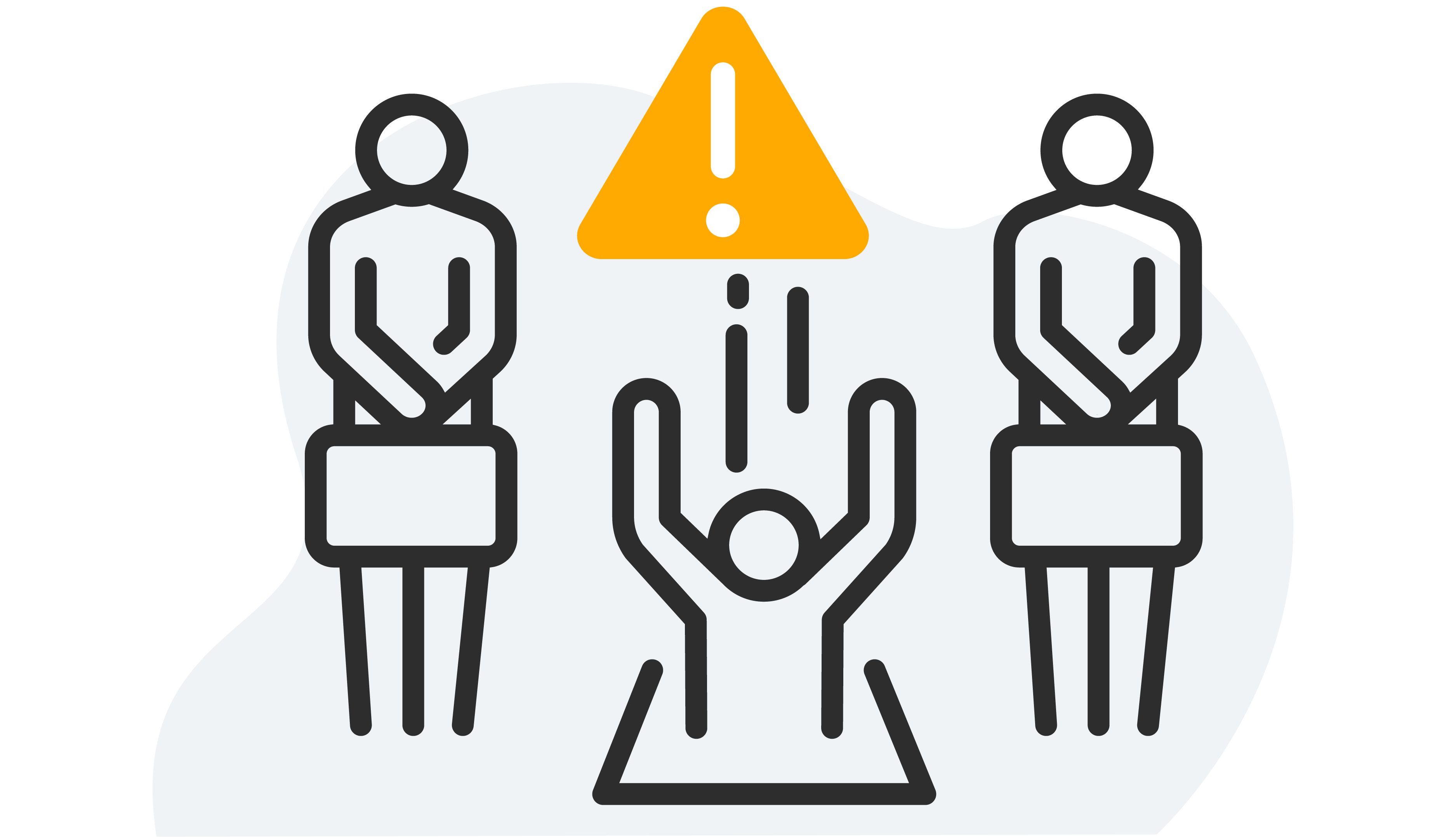 graphic of someone being fired